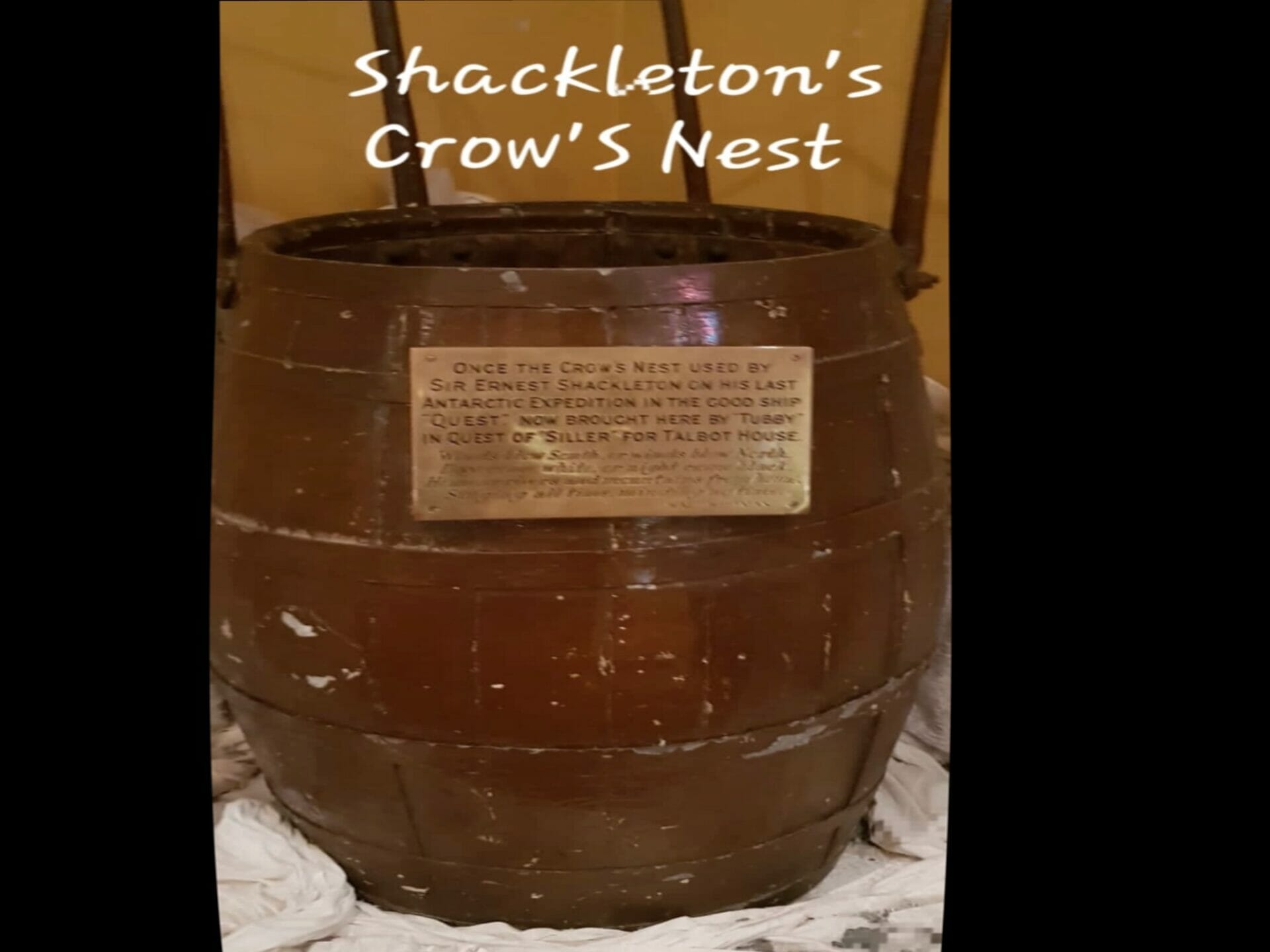 Shackleton’s Crow’s Nest