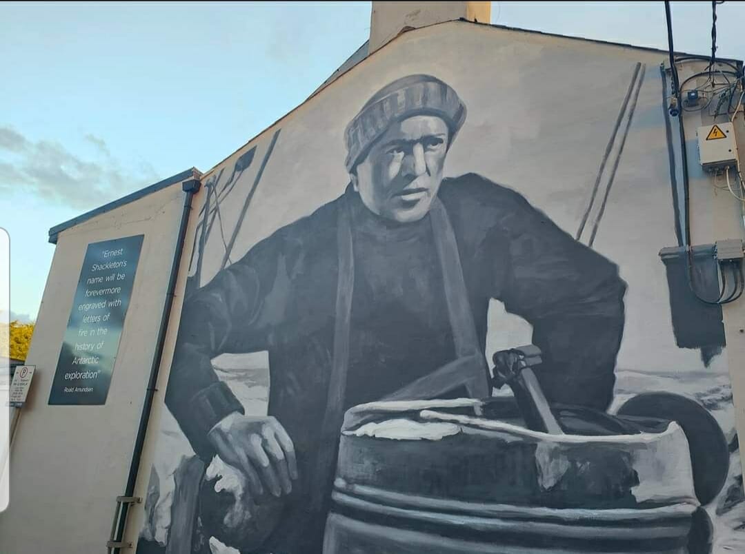 Unveiling of Ernest Shackleton mural 23rd Sept 2022