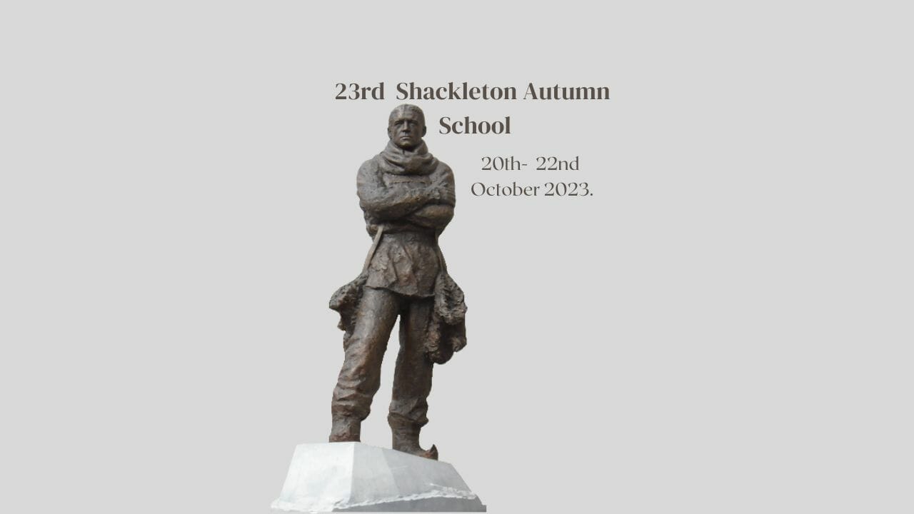23rd Shackleton Autumn School